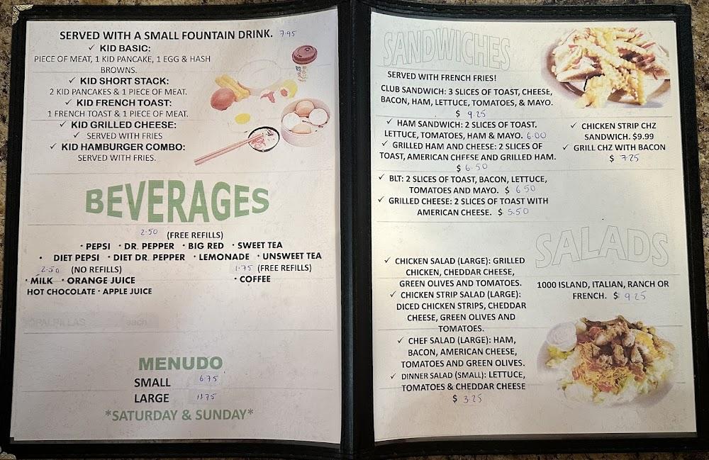 Chefita's Coffee (Dixie's Too) Menu image 3
